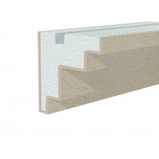 Накладка фасадный декор Prestige Decor HC 201 угол внутренний (2.00м)